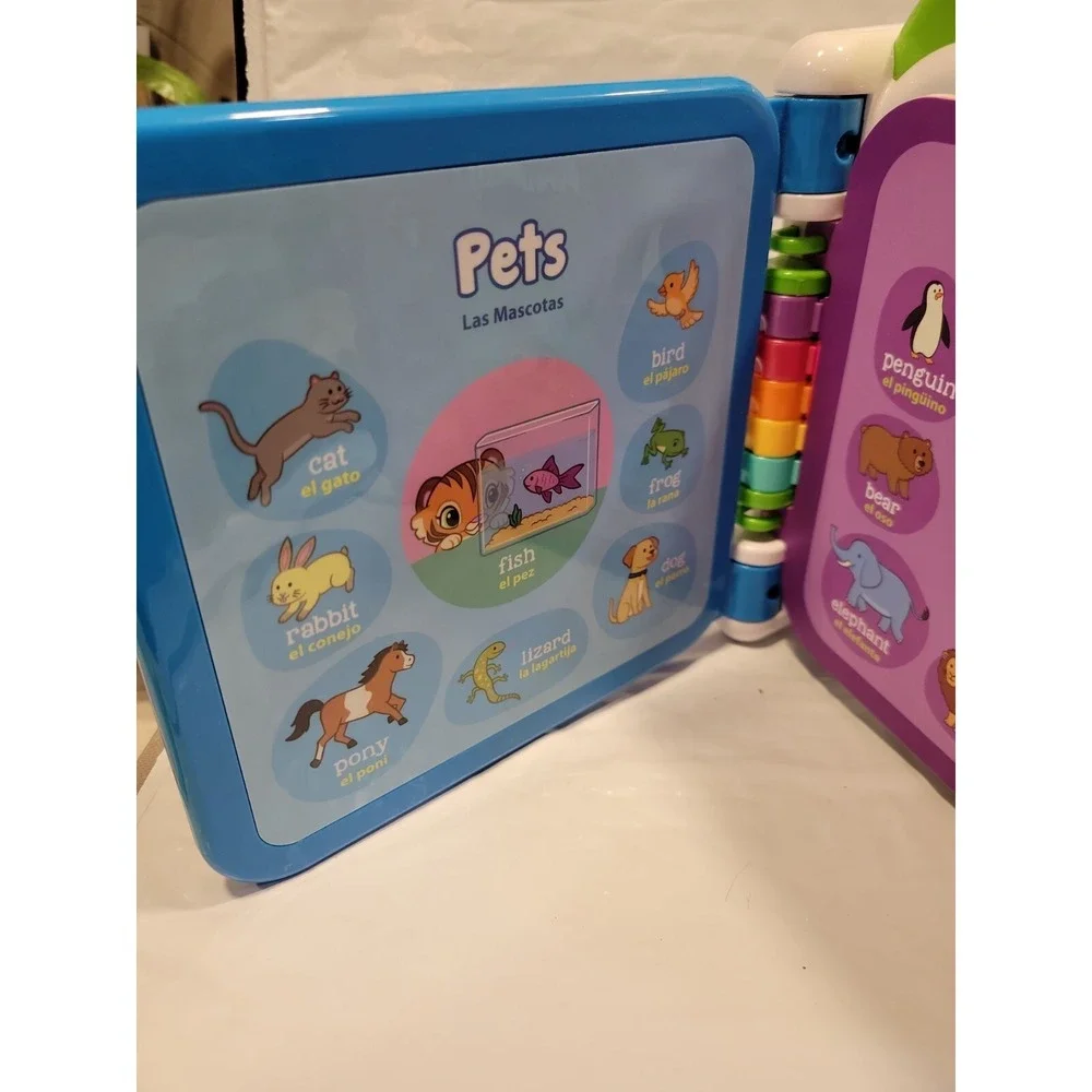 Leapfrog Learning Friends‎ 100 Words Book Bilingual English and Spanish